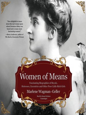 cover image of Women of Means